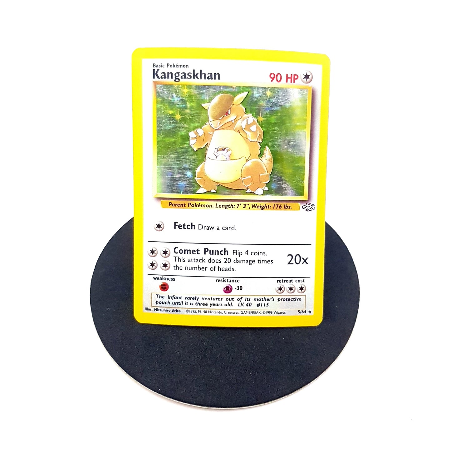 Pokemon Kangaskhan 5/64 holo - englisch - Vintage