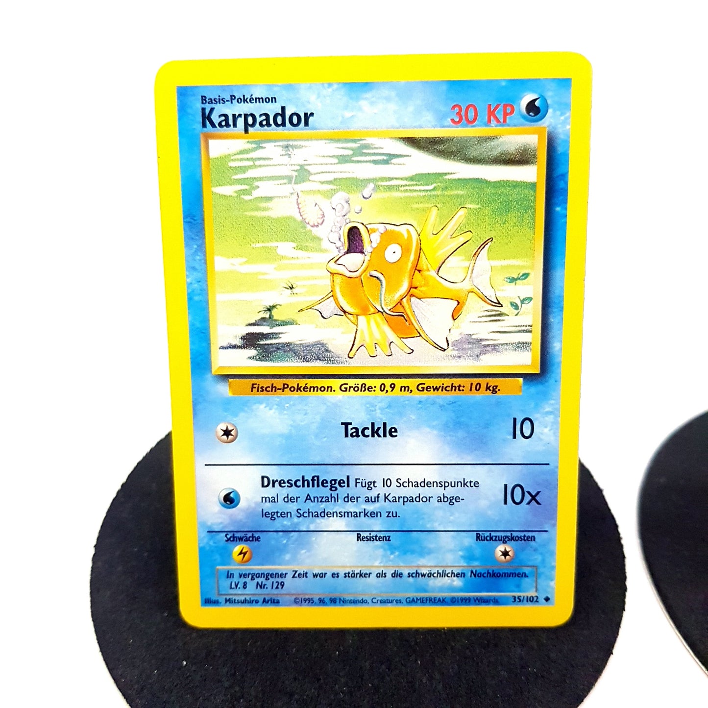 Pokemon Karpador 35/102 & Garados 6/102 holo - deutsch - Vintage