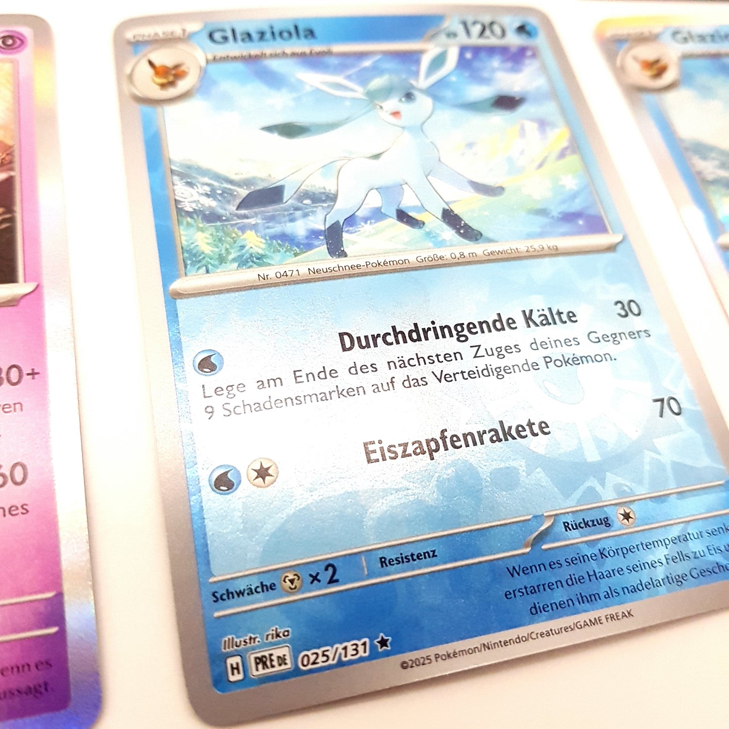 Pokemon - prismatische Entwicklungen - 12 Eeveelutions - reverse & holo - deutsch - near mint