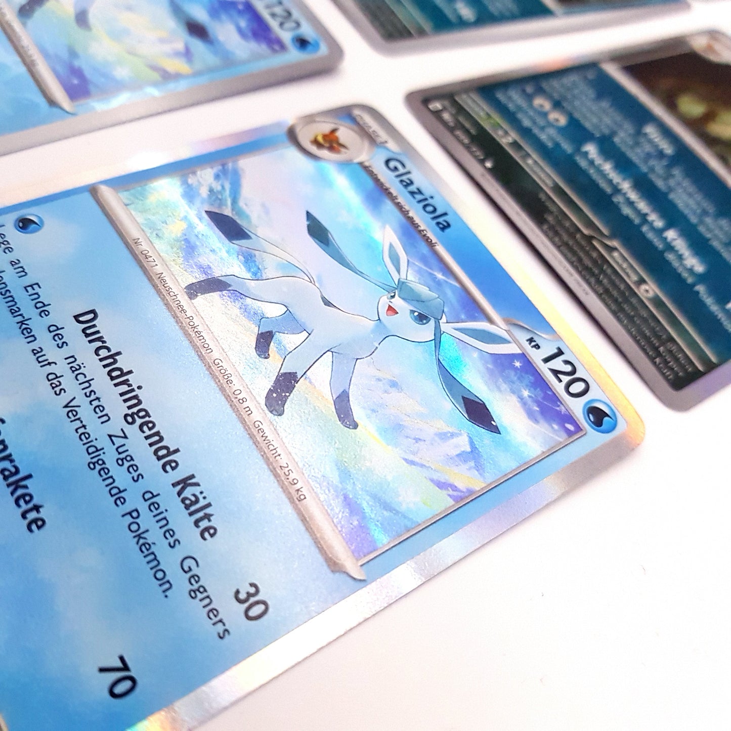 Pokemon - prismatische Entwicklungen - 12 Eeveelutions - reverse & holo - deutsch - near mint
