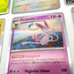 Pokemon - prismatische Entwicklungen - 9 Eeveelutions - reverse & holo - deutsch - near mint