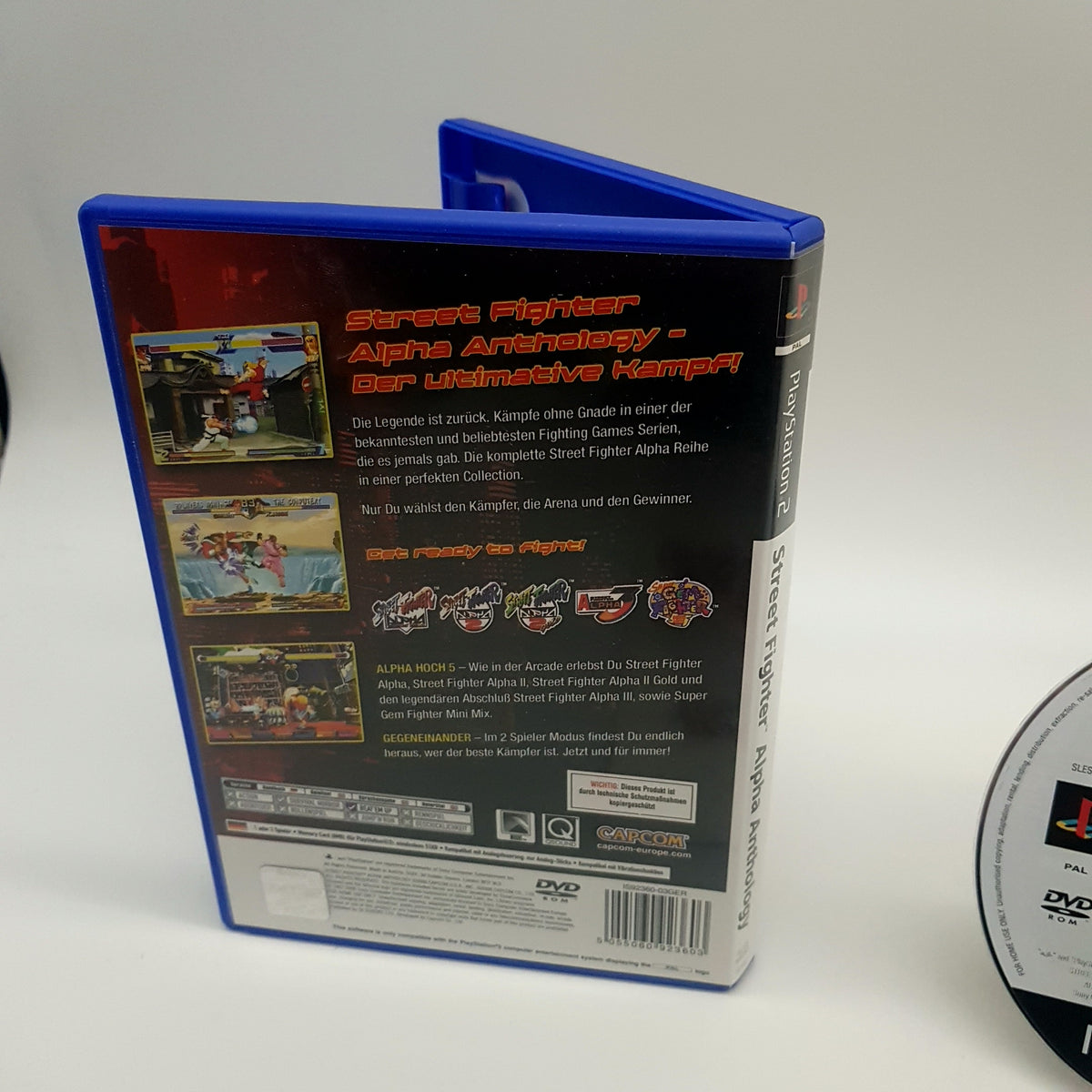 Playstation 2 Ps2 Spiel - Street Fighter Alpha Anthology - gebraucht