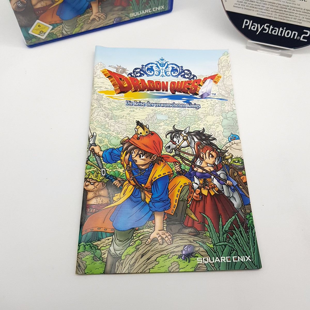 Playstation 2 Ps2 Spiel - Dragon Quest - Die Reise des verwunschenen Königs - gebraucht