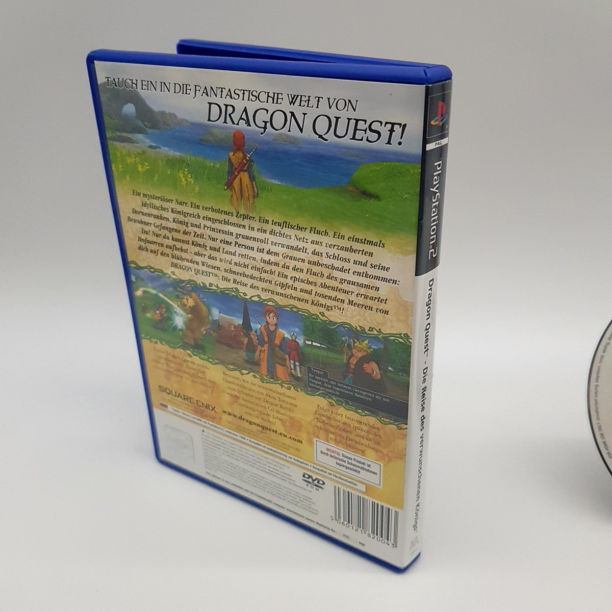 Playstation 2 Ps2 Spiel - Dragon Quest - Die Reise des verwunschenen Königs - gebraucht