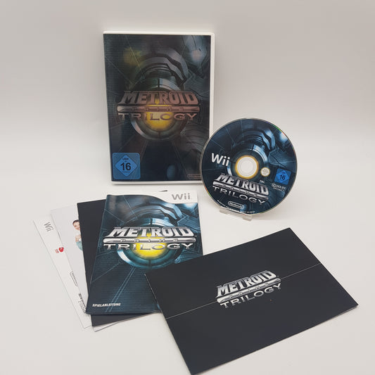 Nintendo Wii Spiel - Metroid Prime Trilogy - gebraucht