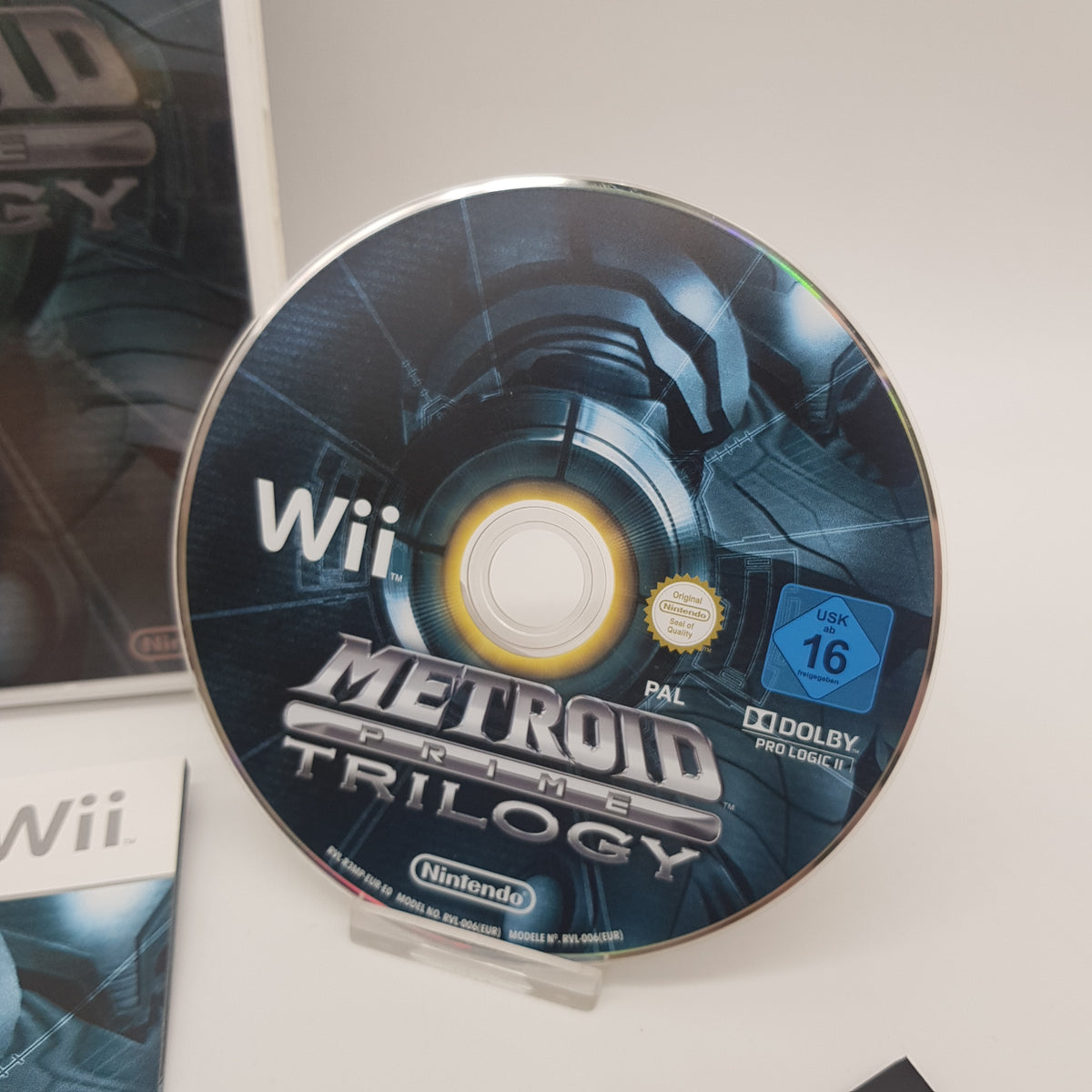 Nintendo Wii Spiel - Metroid Prime Trilogy - gebraucht