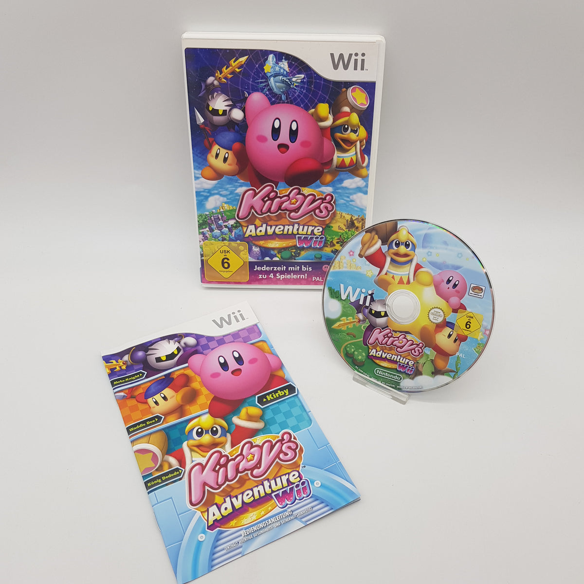 Nintendo Wii Spiel - Kirby's Adventure  Wii - gebraucht
