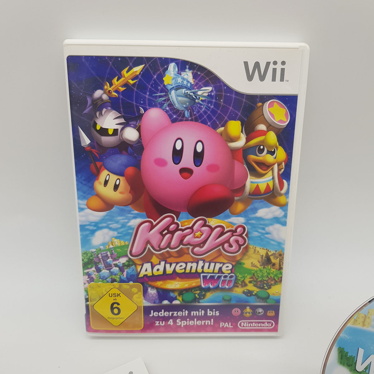 Nintendo Wii Spiel - Kirby's Adventure  Wii - gebraucht