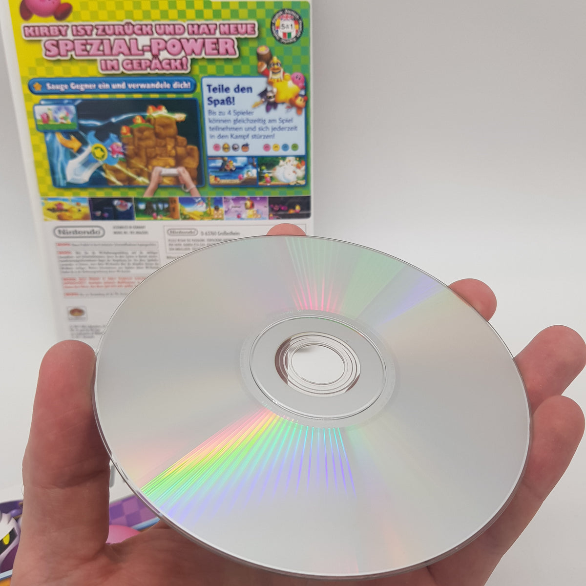 Nintendo Wii Spiel - Kirby's Adventure  Wii - gebraucht