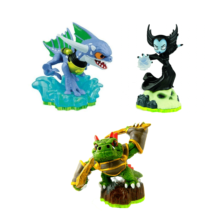 Skylanders Spyro's Adventure 3er Pack (Zap, Hex, Dino-Rang) - gebraucht