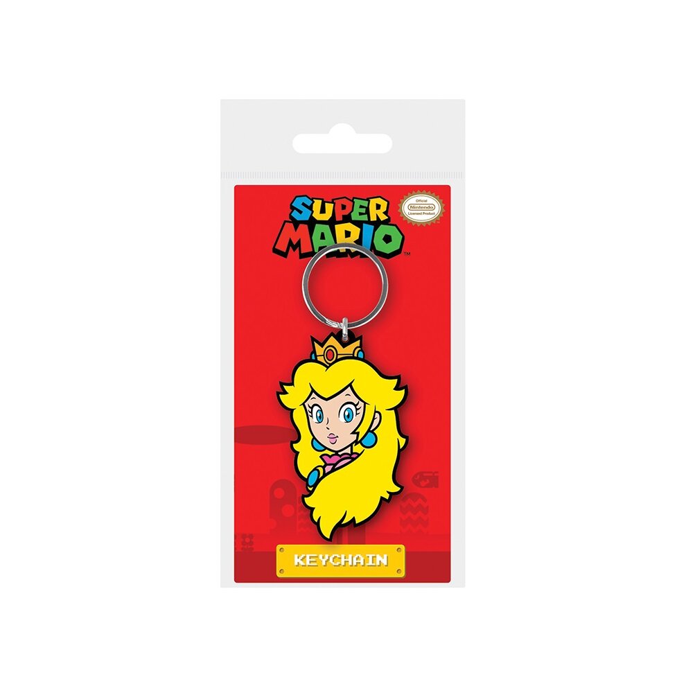 Schlüsselanhänger Super Mario Yoshi Peach Bowser Toad Keychain Nintendo (zur Auswahl)