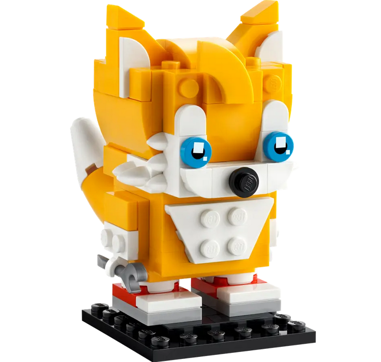 LEGO 40628 & 40627 Brick-Headz - Sonic the Hedgehog & Miles "Tails" Prower