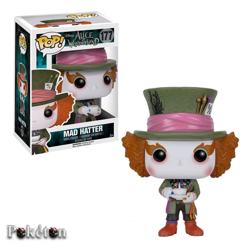 FUNKO POP Disney Alice in Wonderland #177 Mad Hatter - Vinyl Figur OVP NEU