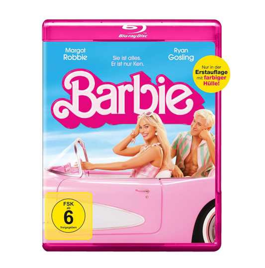 Barbie - Blu Ray - Erstauflage in limiterter rose/pinker Hülle - NEU