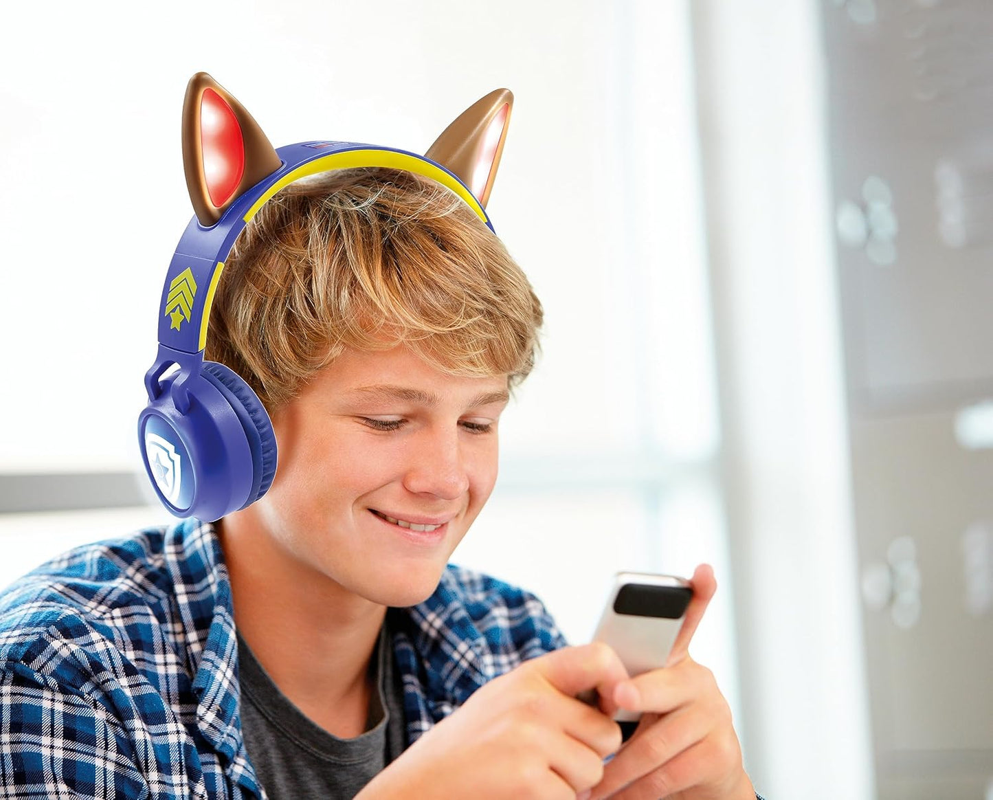 Lexibook Paw Patrol Kopfhörer Headset für Kinder (Bluetooth oder kabelgebunden USB-C) - B-Ware