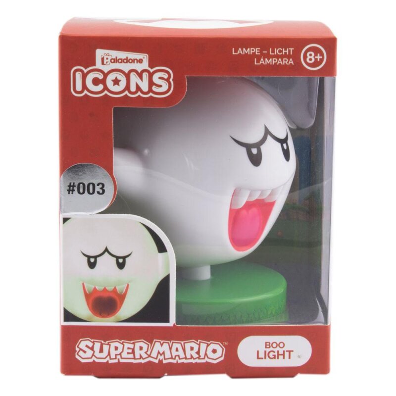 Boo - Geist Super Mario - Icons Light Lampe Licht Nachtlicht