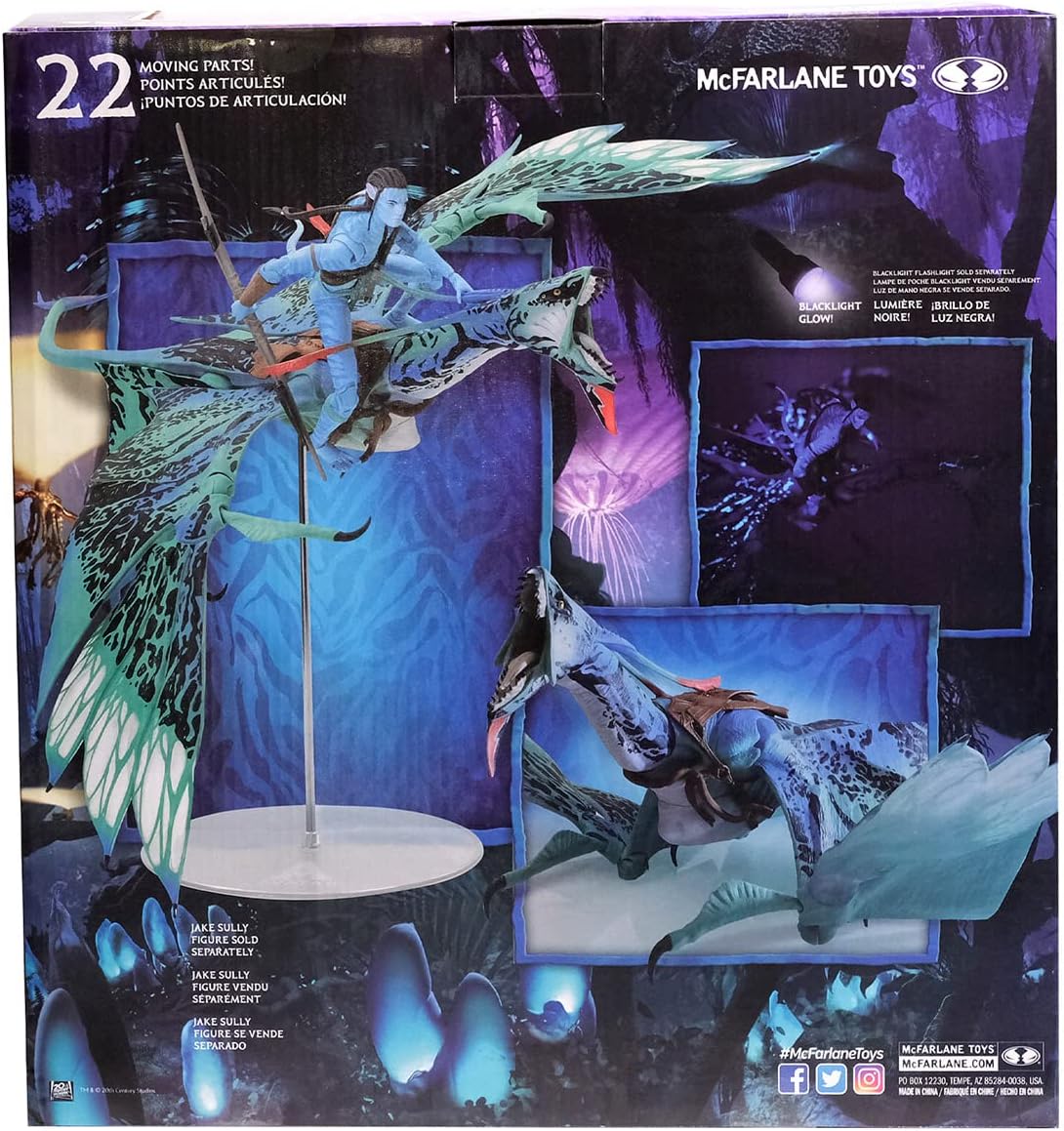 McFarlana - Avatar - Aufbruch nach Pandora Mega Actionfigur Jake Sully's Banshee 38cm - NEU