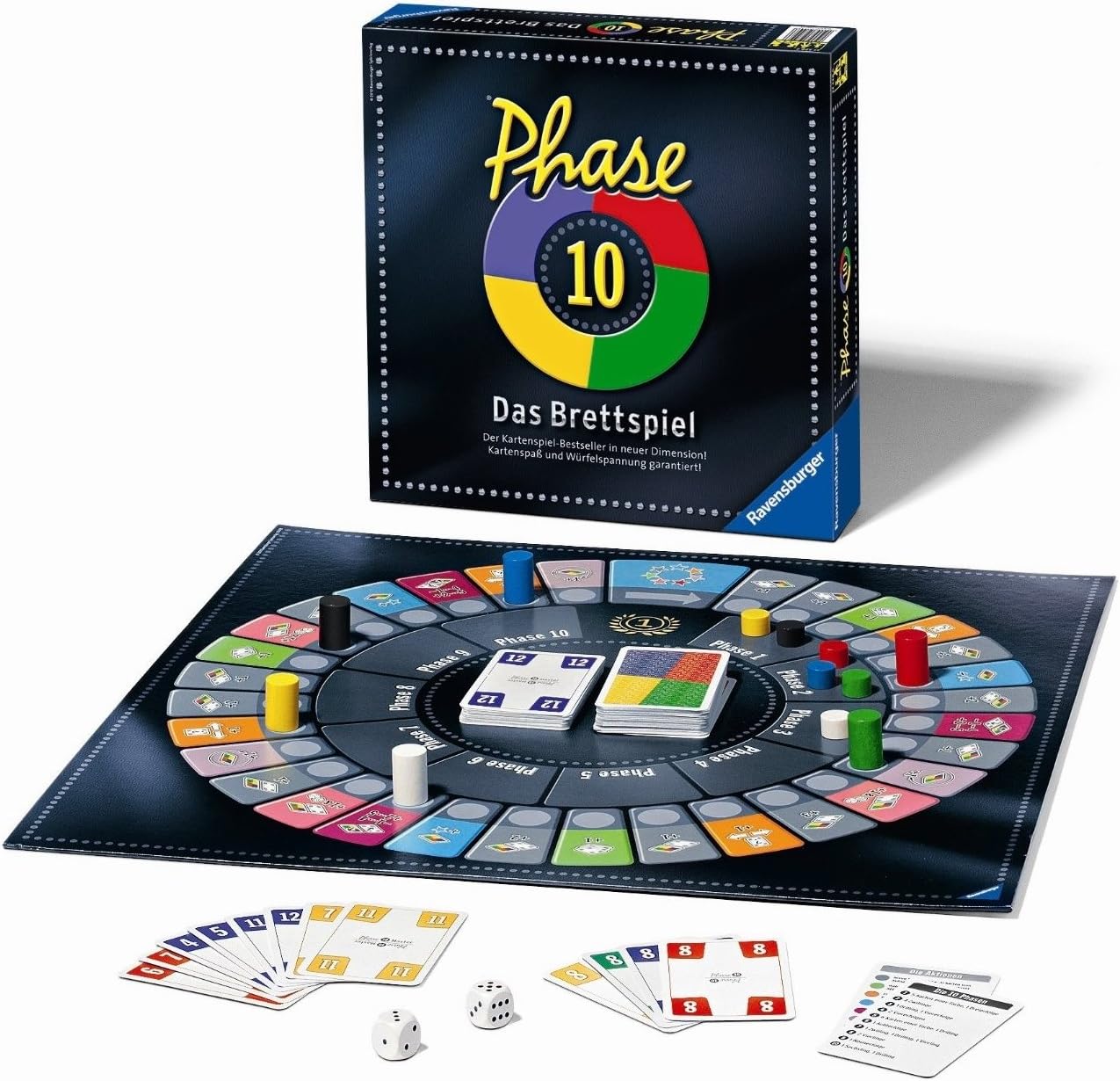 Ravensburger Phase 10 Das Brettspiel - gebraucht - sehr gut