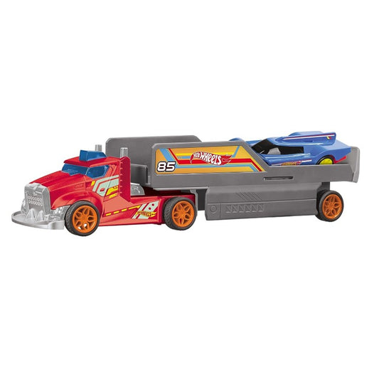 Hot Wheels Mondo Motors Double Truck ferngesteuerter LKW + Auto Action Spielzeug Kinder Fahrzeug Auto