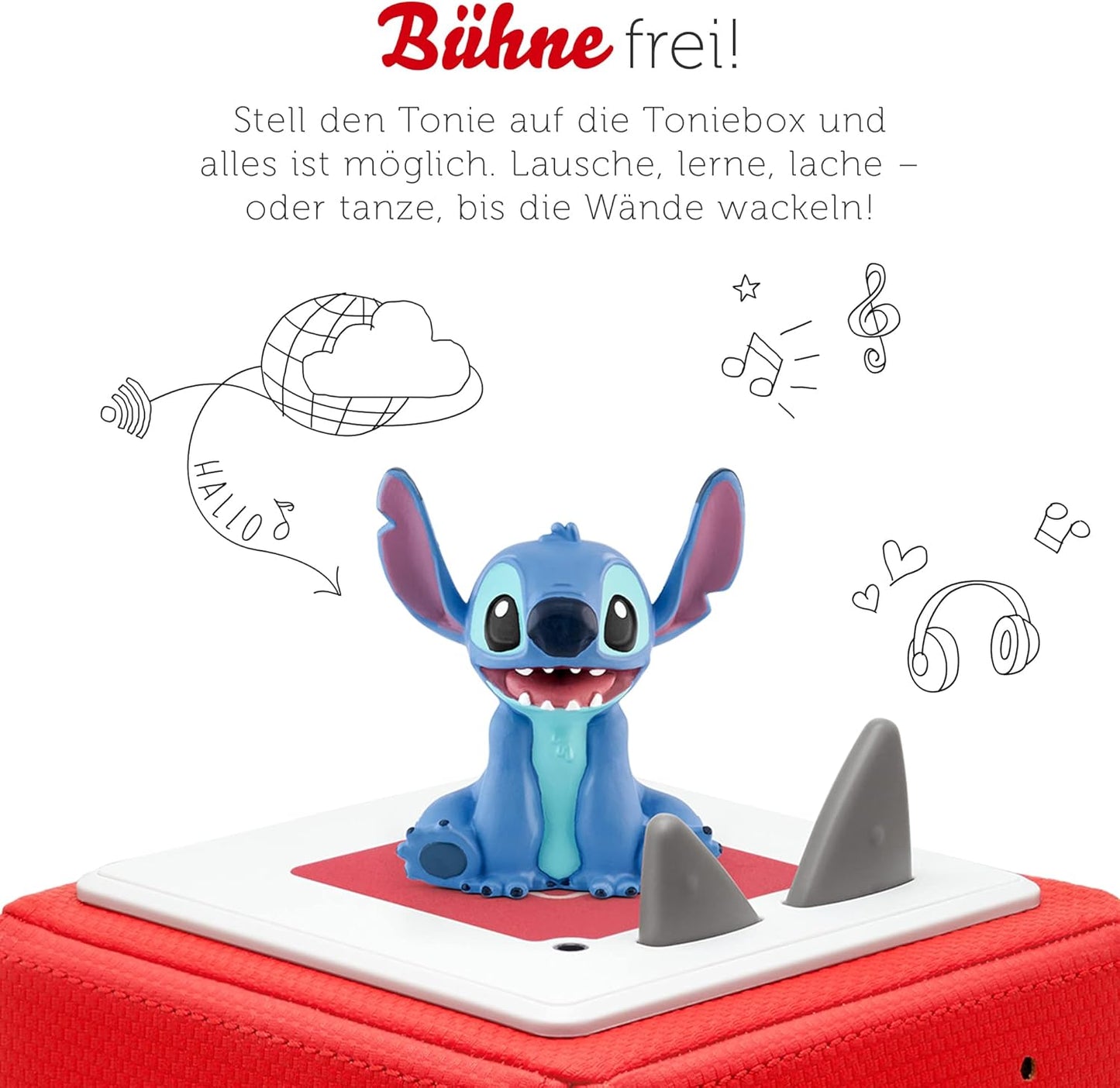 Tonie Figur - Stitch (Lilo & Stitch) - Hörspiel zum Film deutsch (58 Minuten) - NEU