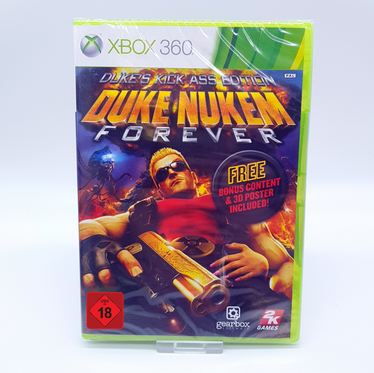 Microsoft Xbox360 - Duke's Kick Ass Edition Duke Nukem Forever - NEU sealed