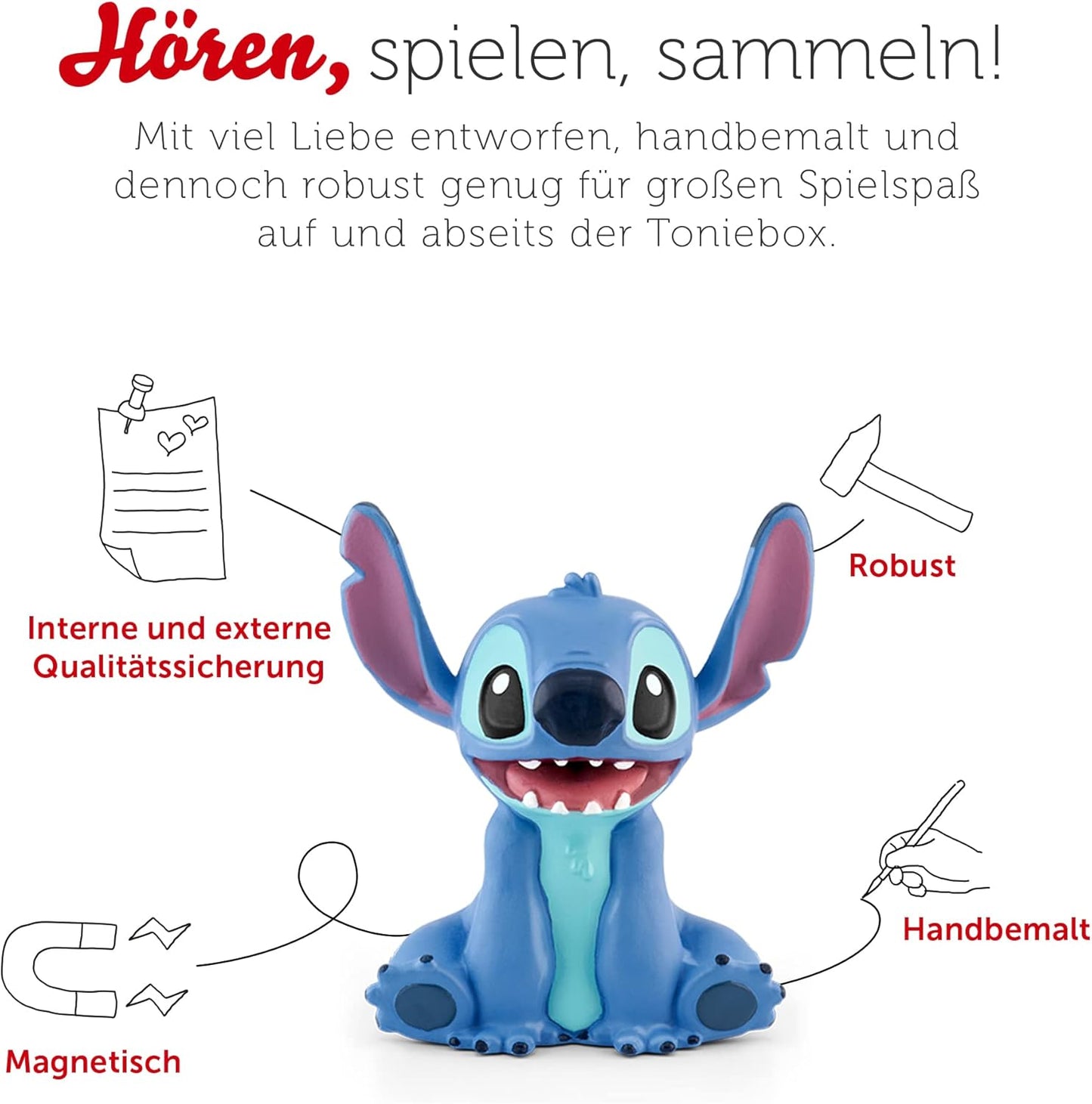 Tonie Figur - Stitch (Lilo & Stitch) - Hörspiel zum Film deutsch (58 Minuten) - NEU