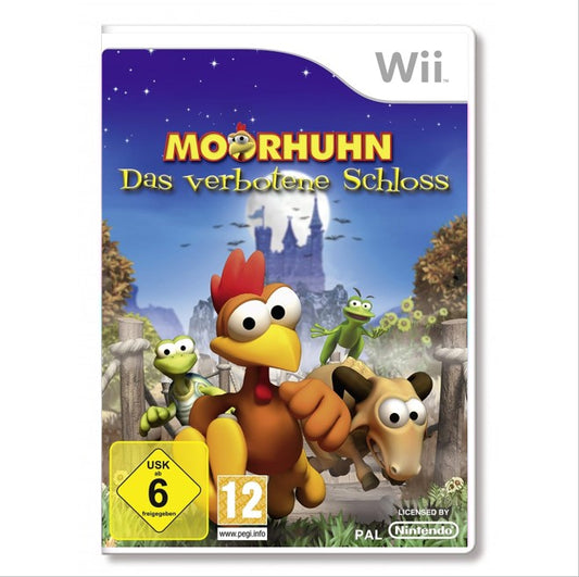 Nintendo Wii - Moorhuhn - Das verbotene Schloss - gebraucht