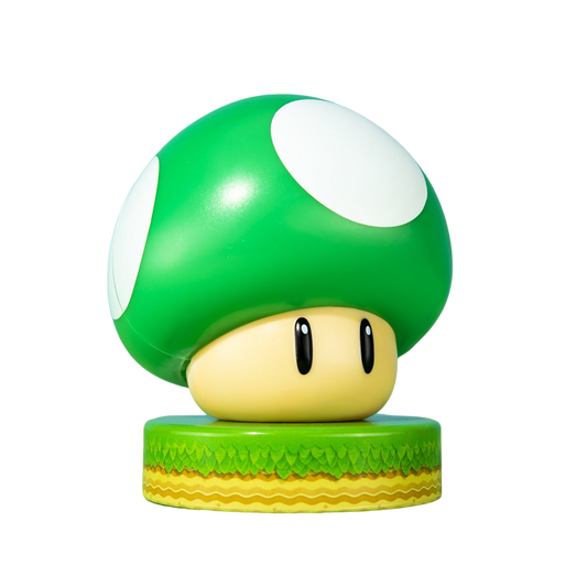 1Up Level Up grüner Pilz Super Mario - Icons Light Lampe Licht Nachtlicht