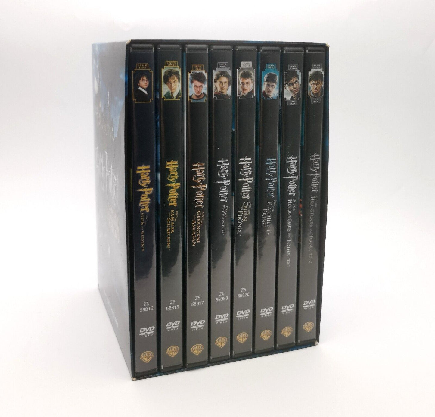 Harry Potter Collection - alle 8 Filme - Teil 1-8 - DVD Box