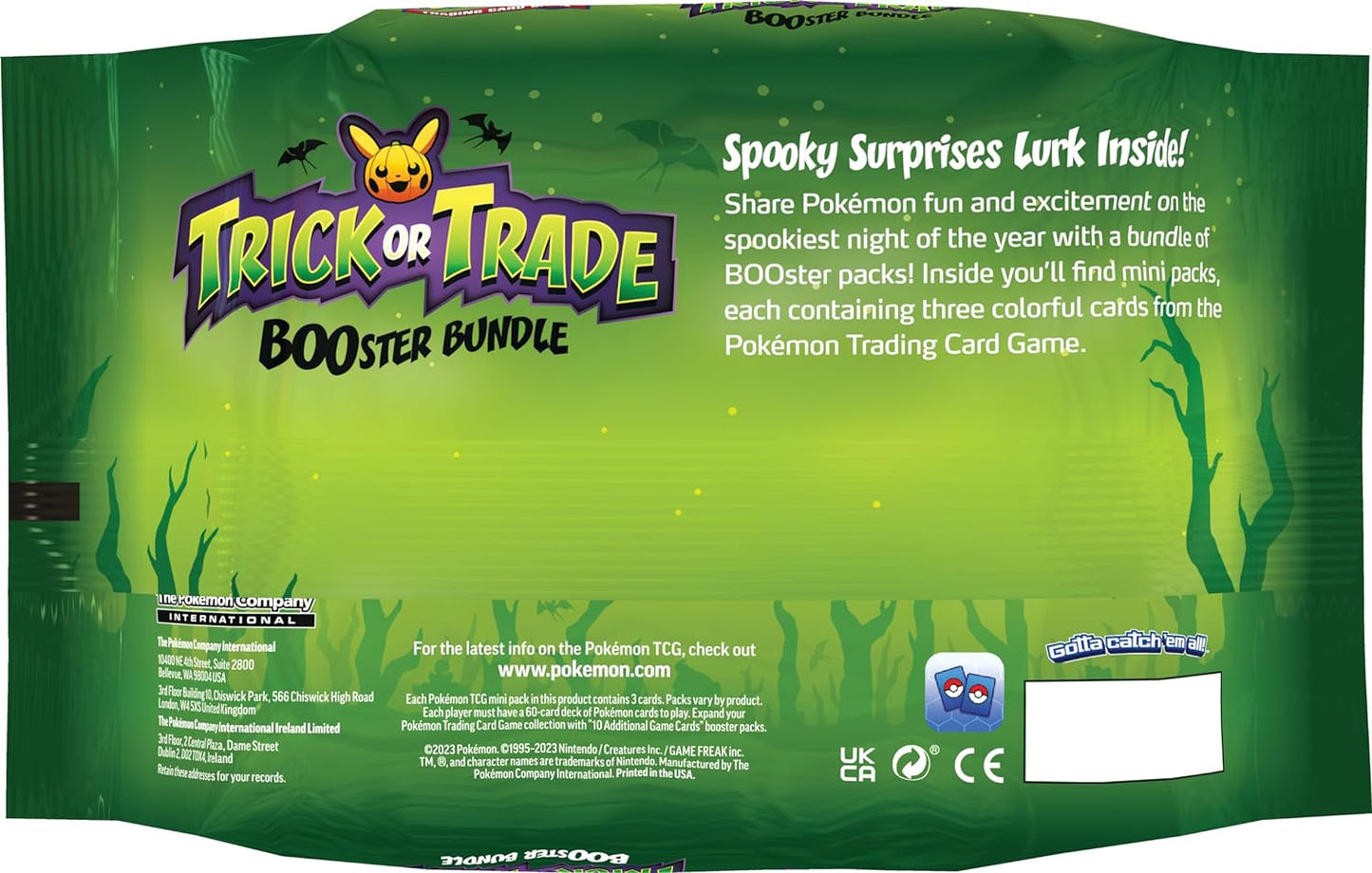 Pokemon TCG Display Trick or Trade Halloween 2023 Special Edition EN (1 Stück)