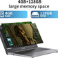 SGIN M15 15,6 Zoll Laptop 4 GB DDR4 RAM 128 GB SSD (TF 512 GB) Windows 11 - silber