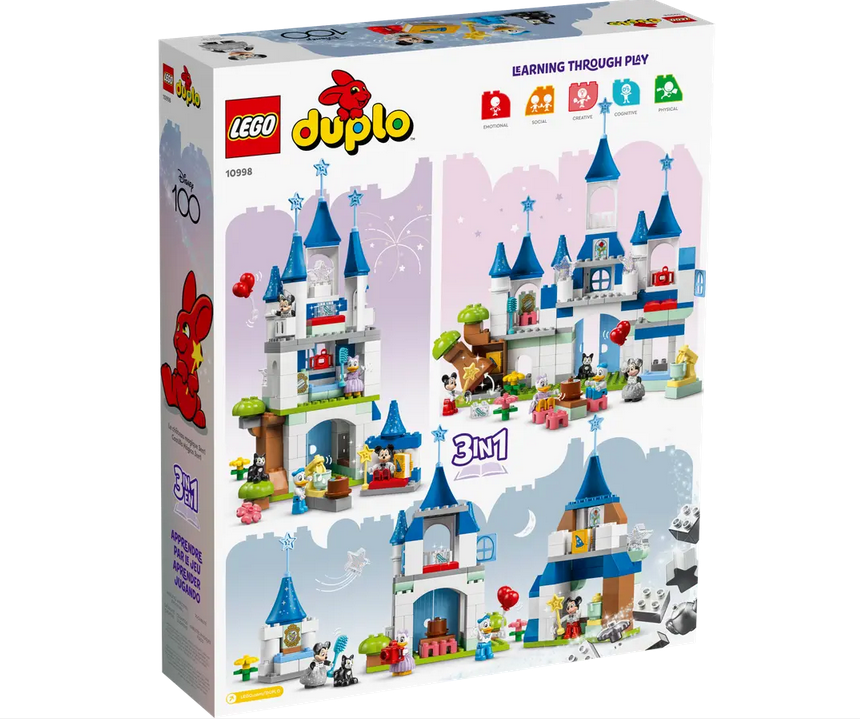 LEGO DUPLO 10998 - Disney 3-in-1-Zauberschloss Magical Castle