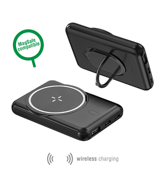 Wireless Power Bank 5000mAh Induktion Aufladen Handy Smartphone for Apple Iphone Samsung & more