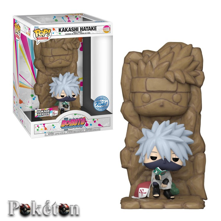 FUNKO POP Boruto Naruto Next Generations #1188 Kakashi Hatake XXL 10" Vinyl Figur NEU