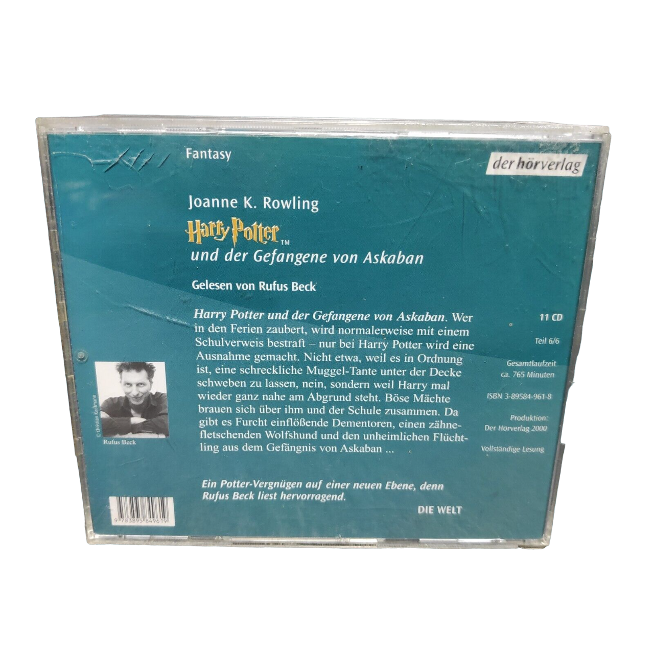 Harry Potter und der Gefangene von Askaban - Hörbuch Hörspiel - 11 Audio CDs Rufus Beck