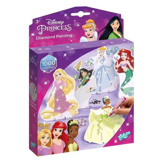 Disney Princess Crystal Art Diamond Painting Set mit 5 Prinzessinnen