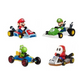 4 x Spielfiguren Mariokart Super Mario Luigi Yoshi Shy Guy