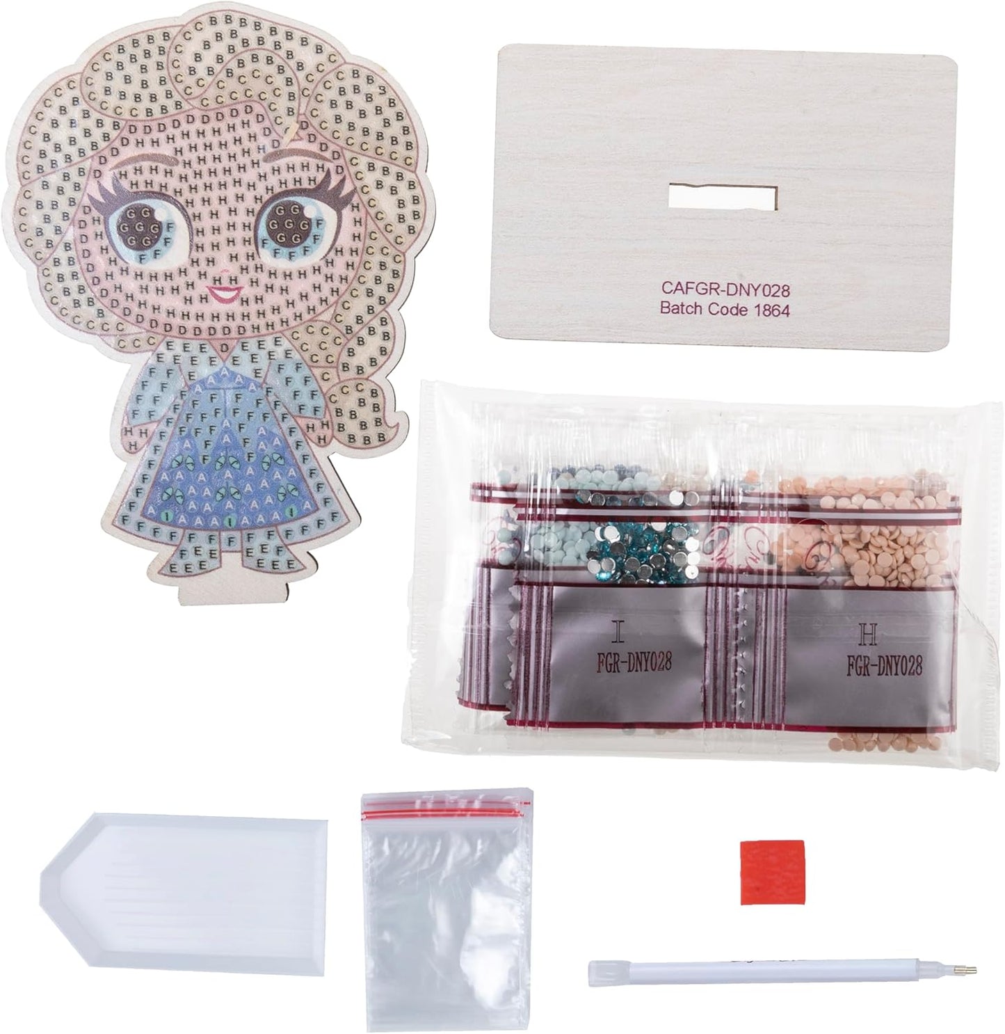 Crystal Art Diamond Painting - Auswahl - Marvel Groot Grogu Stitch Frozen Elsa - NEU