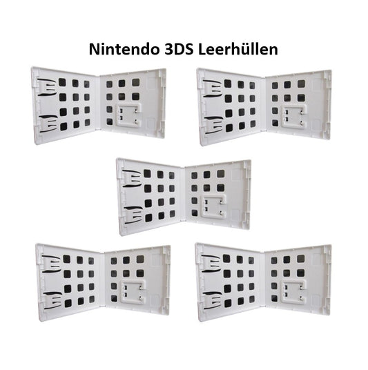 Nintendo 3DS Leerhüllen - Mengenauswahl - Ersatzhülle Spielhülle Game Hülle Case - NEU
