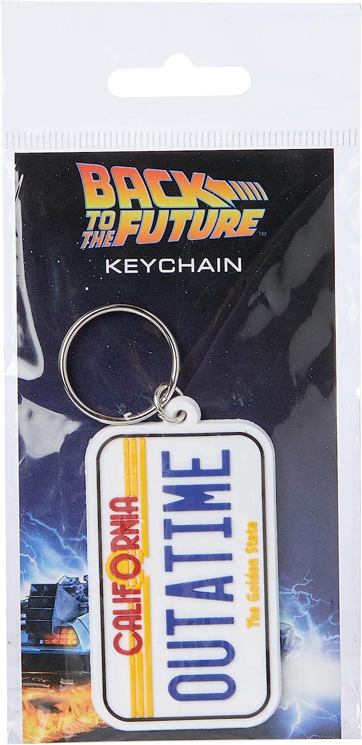 Schlüsselanhänger - Keychain - Zurück in die Zukunft - Nummernschild - Outatime