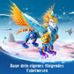 Sillbird Magische Wesen Phoenix Tier Greif Fabelwesen - Klemmbaustein Set - 1212 Teile