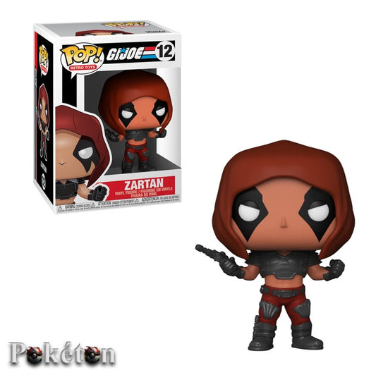 FUNKO POP  G.I. Joe #12 Zartan - Vinyl Figur NEU
