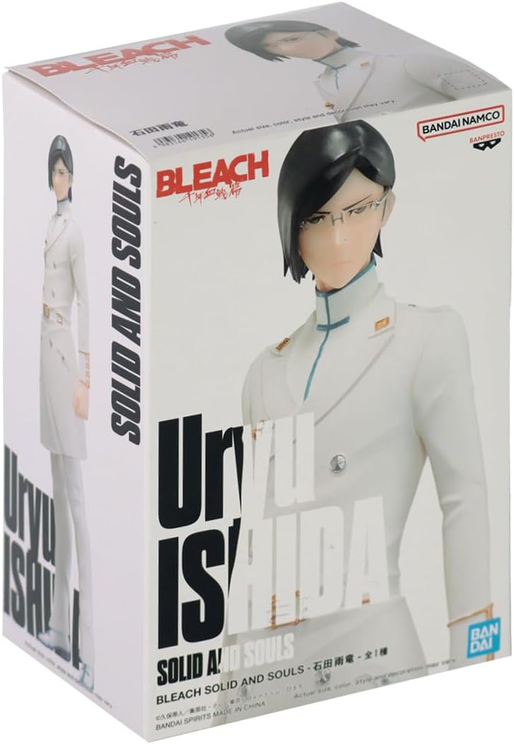 BANPRESTO Bleach - Uryu Ishida - Figurine Solid and Souls 17cm