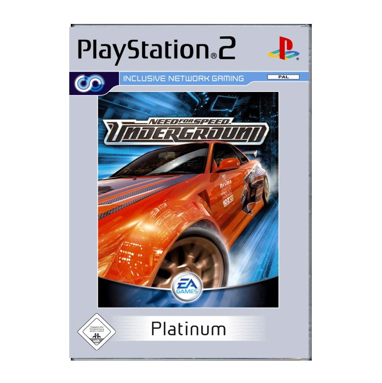 Playstation 2 Ps2 - Need for Speed Underground - Platinum - gebraucht