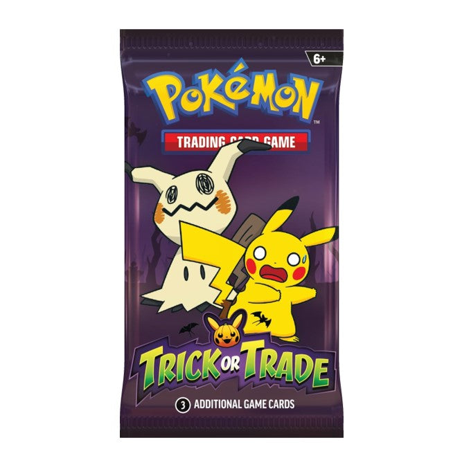 Pokemon TCG Trick or Trade Booster Pack Halloween 2023 Special Edition EN (1 Stück)