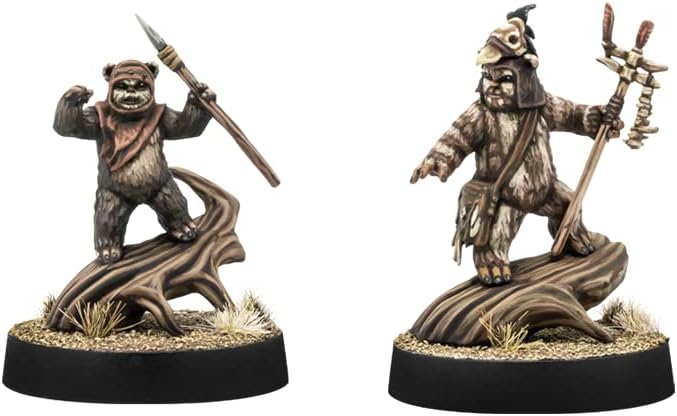 Star Wars Legion Logray & Wicket Commander Erweiterung Tabletop Asmodee
