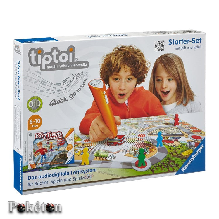 Ravensburger 00501 TipToi Starter-Set - Die Englisch-Detektive : Stift & Spiel - gebraucht