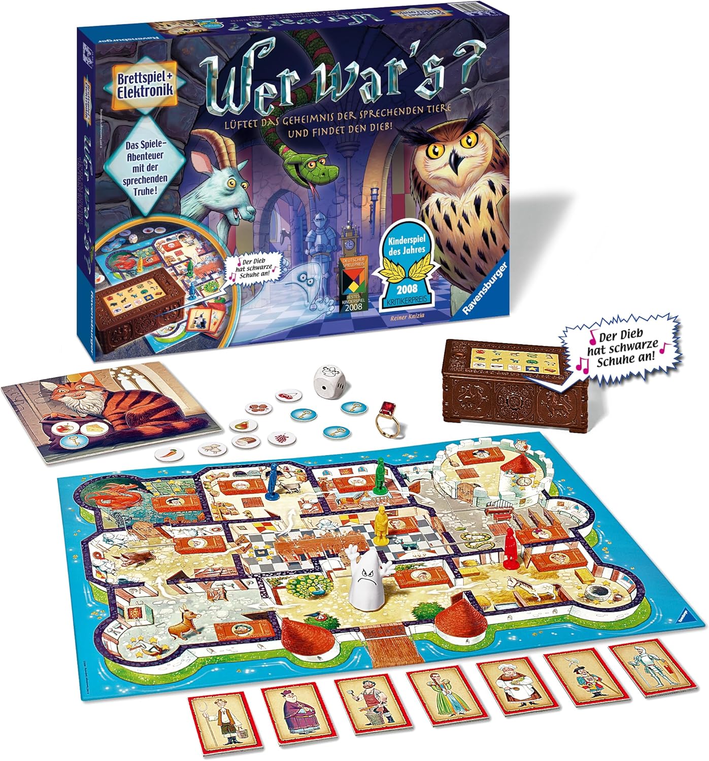 Ravensburger Kinderspiel 21854 - Wer War's - Gesellschaftsspiel Familienspiel - neuwertig