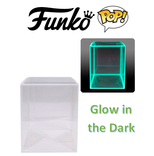 FUNKO POP Protector Box Schutzhülle - Glow in the Dark Edition - leuchtet