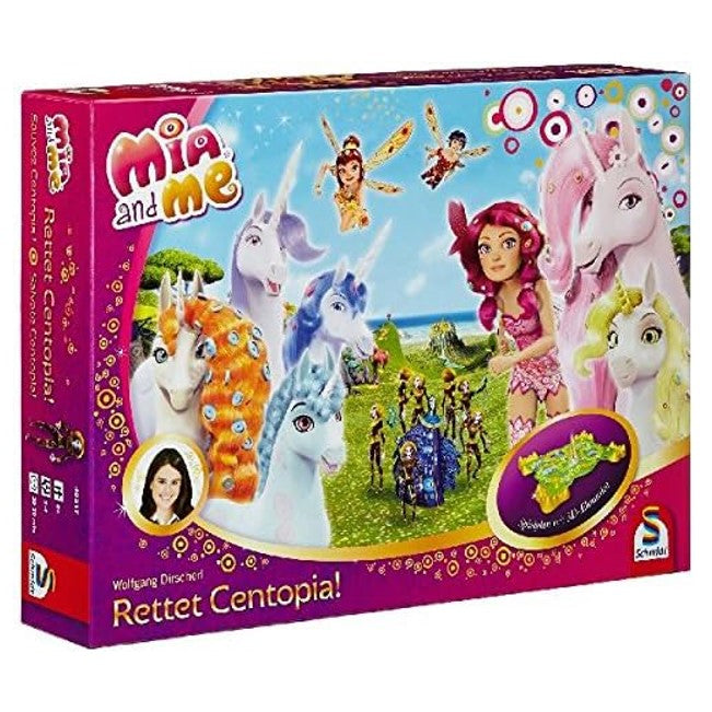 Schmidt Spiele - Mia and me - Rettet Centopia - Kinder Spiel Brettspiel Gesellschaftsspiel - gebraucht